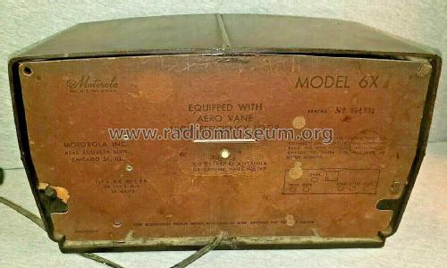 6X11U Ch= HS-245; Motorola Inc. ex (ID = 2841512) Radio