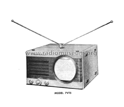 7VT5 Ch= TS-18; Motorola Inc. ex (ID = 1558985) Televisore