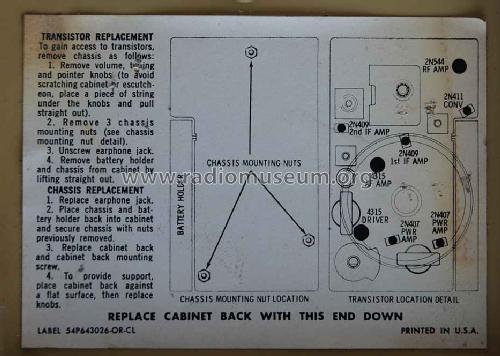 8X26S Ch= HS-679; Motorola Inc. ex (ID = 463914) Radio