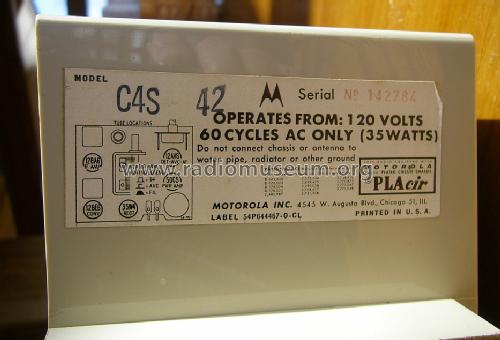 C4S Ch= HS-752; Motorola Inc. ex (ID = 1460575) Radio