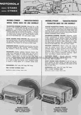 CTM8X ; Motorola Inc. ex (ID = 2805696) Car Radio