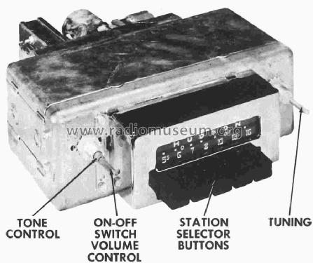 HN5AC-8 Hudson 4389027; Motorola Inc. ex (ID = 235498) Car Radio