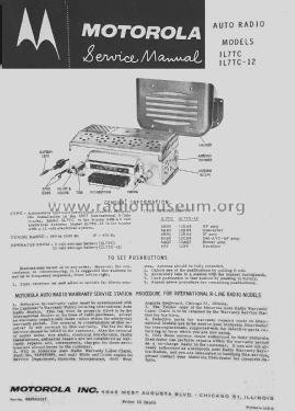 International IL7TC; Motorola Inc. ex (ID = 2840492) Car Radio