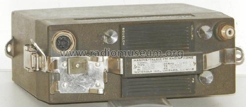 PT300 'Lunchbox' Handie-Talkie FM Radio; Motorola Inc. ex (ID = 2427046) Commercial TRX