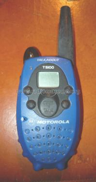 TalkABOUT T5100; Motorola Inc. ex (ID = 1834909) Commercial TRX