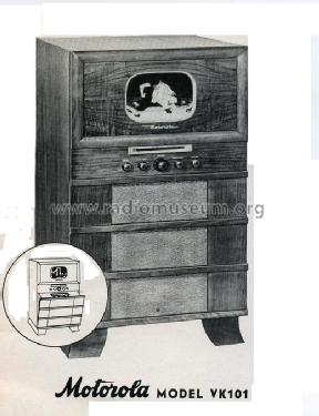 VK101 ; Motorola Inc. ex (ID = 445234) TV Radio