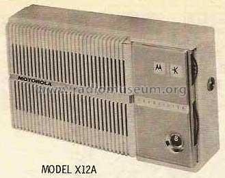 X12A X12 Series Ch= HS-732; Motorola Inc. ex (ID = 494248) Radio