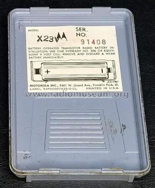 X23V Ch= HS-880; Motorola Inc. ex (ID = 2829361) Radio