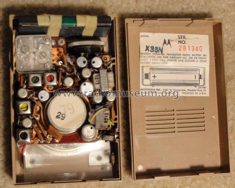 X35 Ch= HS-1003; Motorola Inc. ex (ID = 2316619) Radio