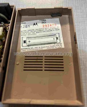 X35N; Motorola Inc. ex (ID = 2993582) Radio