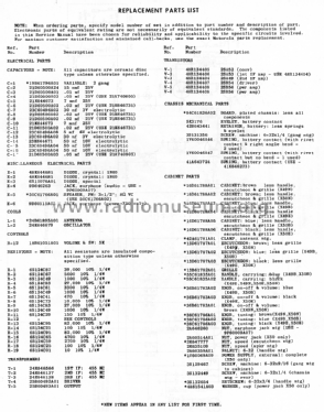 All Transistor X49, X49B ; Motorola Inc. ex (ID = 2024277) Radio