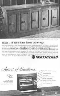 Solid State Stereo X-100; Motorola Inc. ex (ID = 1806685) Radio