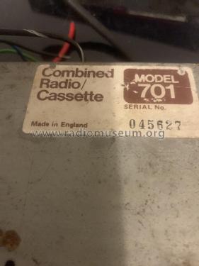 Combined Radio/Cassette 701; Motorola; London (ID = 2861788) Car Radio