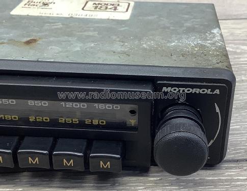 Push Button Radio 184; Motorola; London (ID = 2861748) Car Radio