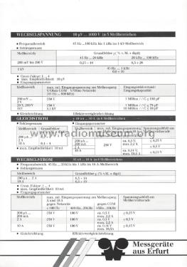 Digitalvoltmeter G-1008.500; ERMIC GmbH Erfurt (ID = 1889498) Ausrüstung
