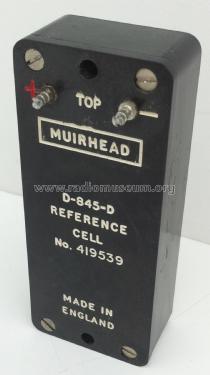 Industrial Weston Reference Cell D-845-D; Muirhead & Co. Ltd.; (ID = 2893120) Equipment