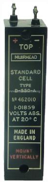 Standard Cell D-550-A; Muirhead & Co. Ltd.; (ID = 1723054) Equipment