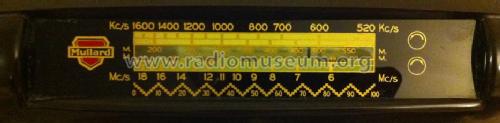 5005-U; Mullard Brazil made (ID = 1492829) Radio