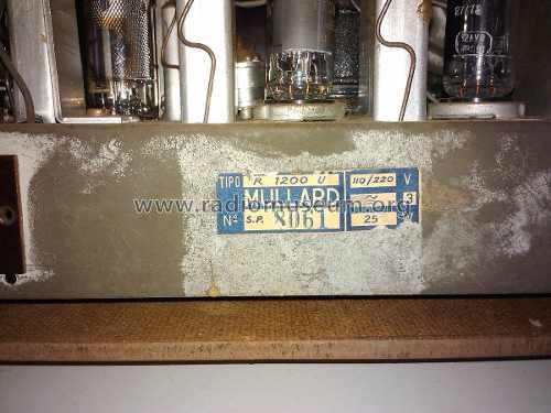 R1200U; Mullard Brazil made (ID = 1705173) Radio