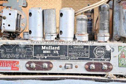 574; Mullard NZ, C. & A. (ID = 3118115) Radio