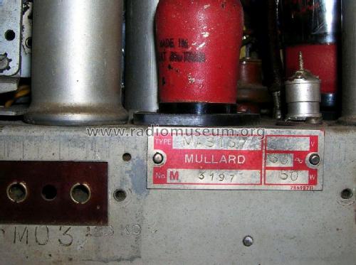 MAS137; Mullard Wireless, (ID = 2845944) Radio