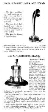 Multi-Audi-Fone Wireless Instruments catalog 1916; Multi-Audi-Fone; (ID = 1784877) Paper