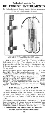 Multi-Audi-Fone Wireless Instruments catalog 1916; Multi-Audi-Fone; (ID = 1784883) Paper