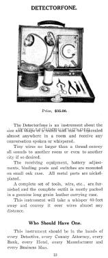 Multi-Audi-Fone Wireless Instruments catalog 1916; Multi-Audi-Fone; (ID = 1784884) Paper