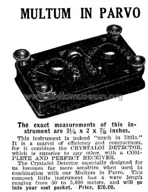 Multum In Parvo ; Multi-Audi-Fone; (ID = 986883) Galena