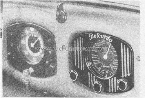 Belcanto ; Münchener (ID = 57749) Car Radio