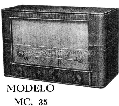 MC-35; Mundial Radio; (ID = 1380021) Radio