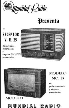 MC-35; Mundial Radio; (ID = 1380022) Radio