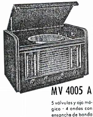 MV-4005-A; Mundial Radio; (ID = 1381492) Radio