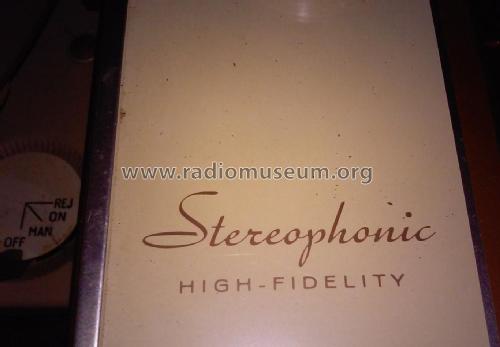 Stereophonic Phonograph with FM-AM Radio 955A; Muntz Stereo Pak; (ID = 1806901) Radio