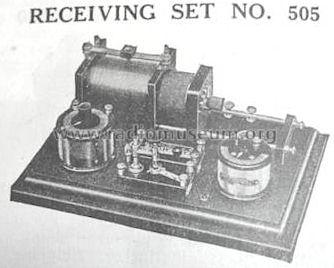 Receiving Set 505; Murdock, WM.J. Co.; (ID = 532652) mod-pre26