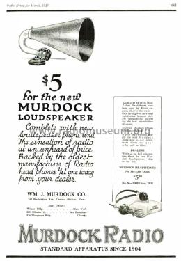 500 ; Murdock, WM.J. Co.; (ID = 2112884) Speaker-P