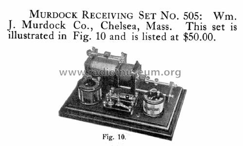 Receiving Set 505; Murdock, WM.J. Co.; (ID = 959435) mod-pre26