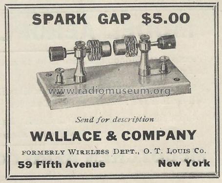 Spark Gap No. 441; Murdock, WM.J. Co.; (ID = 1978756) Amateur-D