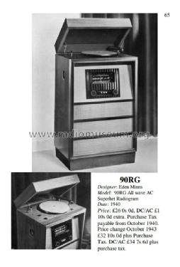 A90RG; Murphy Radio Ltd.; (ID = 2932446) Radio