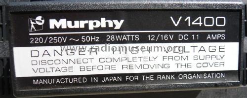 V1400; Murphy Radio Ltd.; (ID = 1653426) Television