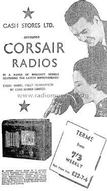 Corsair 16; Murphy Brand, Westco (ID = 3035574) Radio