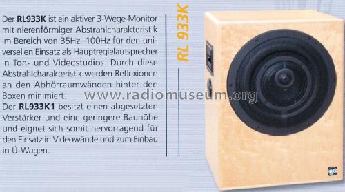 Aktiver 3-Wege-Monitor RL933K1; Musikelectronic (ID = 1665285) Speaker-P