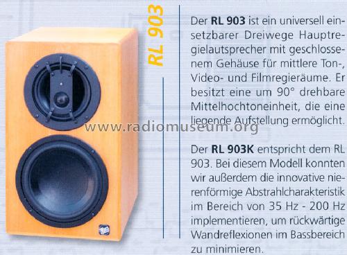 Aktiver Dreiwege-Hauptregielautsprecher RL903; Musikelectronic (ID = 1665368) Parleur