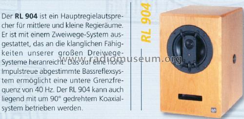 Aktiver Hauptregielautsprecher RL 904; Musikelectronic (ID = 1664605) Speaker-P