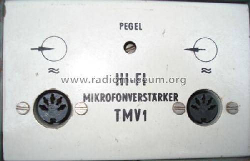 TMV1; Musikelectronic (ID = 1602735) Ampl/Mixer