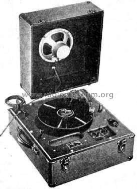 PT-10 portable Phonograph ; Musitron Co., 'The', (ID = 1063986) Enrég.-R