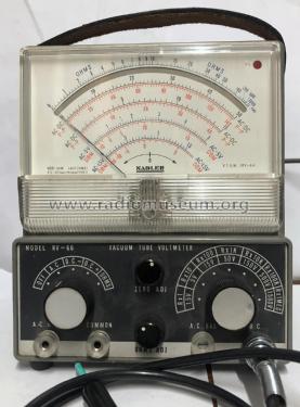 Vacuum Tube Voltmeter RV-66; Nadler, Hannover (ID = 2603917) Equipment