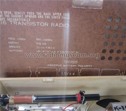 16 Transistor Solid State NA16; NAFT N.A.F.T. North (ID = 3009927) Radio