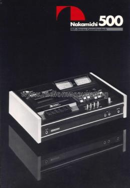 Dual Tracer 500; Nakamichi Co.; Tokyo (ID = 1887611) R-Player