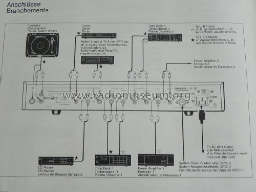 CA-5E; Nakamichi Co.; Tokyo (ID = 1444417) Ampl/Mixer